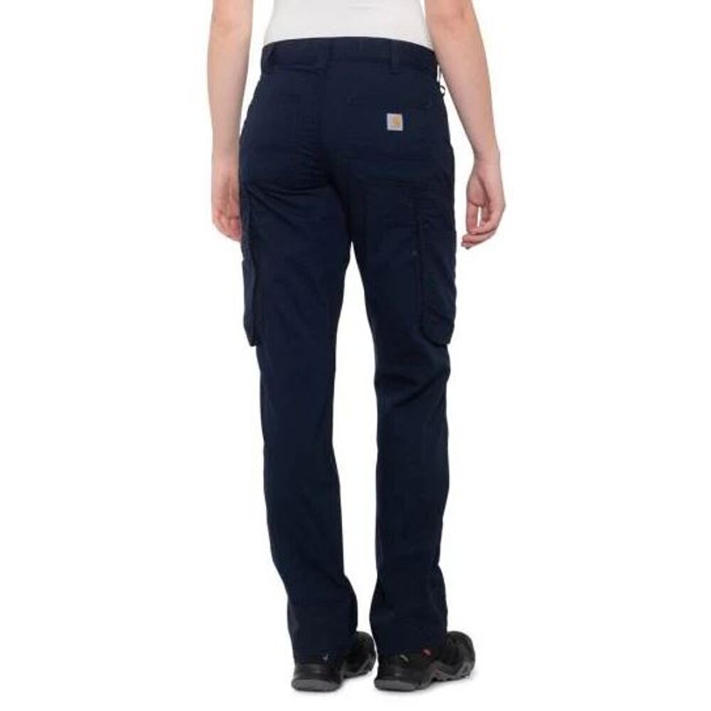 NEW! Carhartt Women's 104009‎ Force Broxton Cargo Pant Navy 22W SHORT